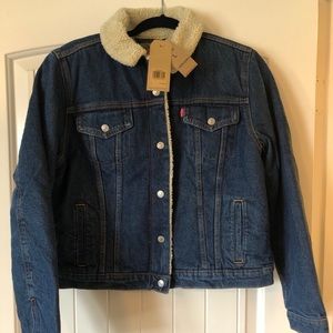 COPY - Levi’s Size L Women’s Sherpa Denim Jacket